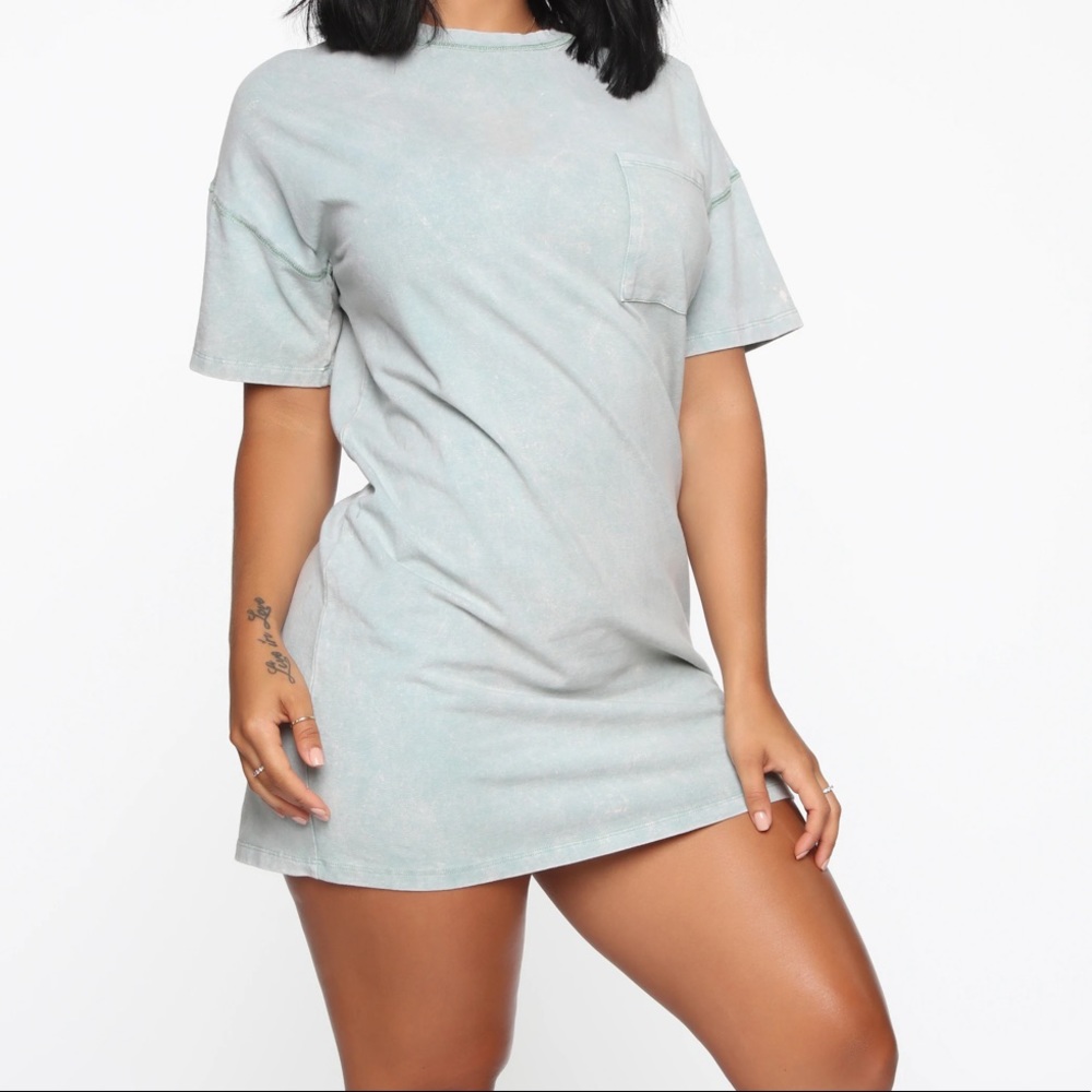 Fashion nova oversized T-shirt mini dress
